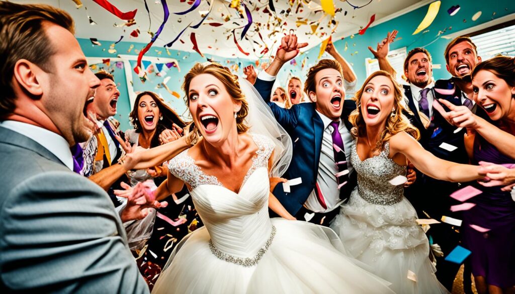 Brautentführung bei der Hochzeitsplanung