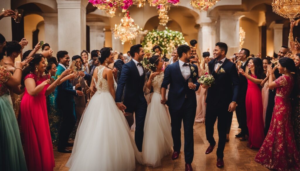Festliche Kleidung für Hochzeiten